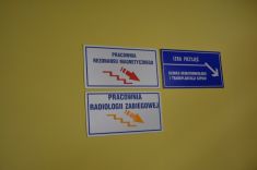  Strzaki kierunkowe prowadzce do pracowni MR
